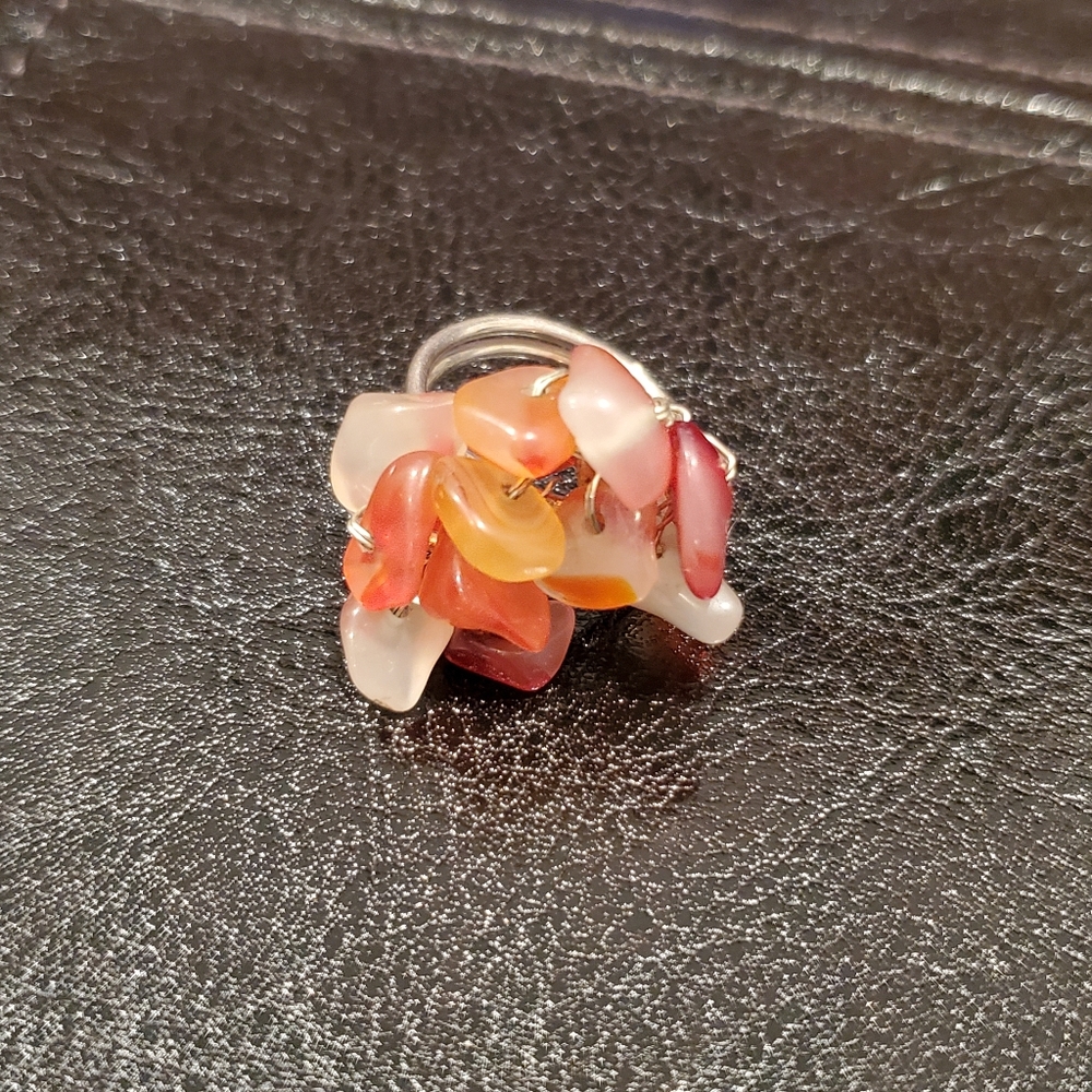 Handcrafted artisan 6 ring